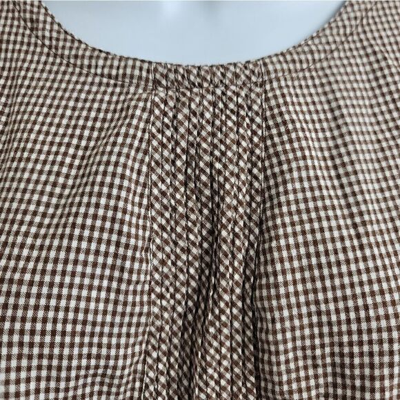 APRIL CORNELL Sleeveless Gingham Top - Picture 3 of 9